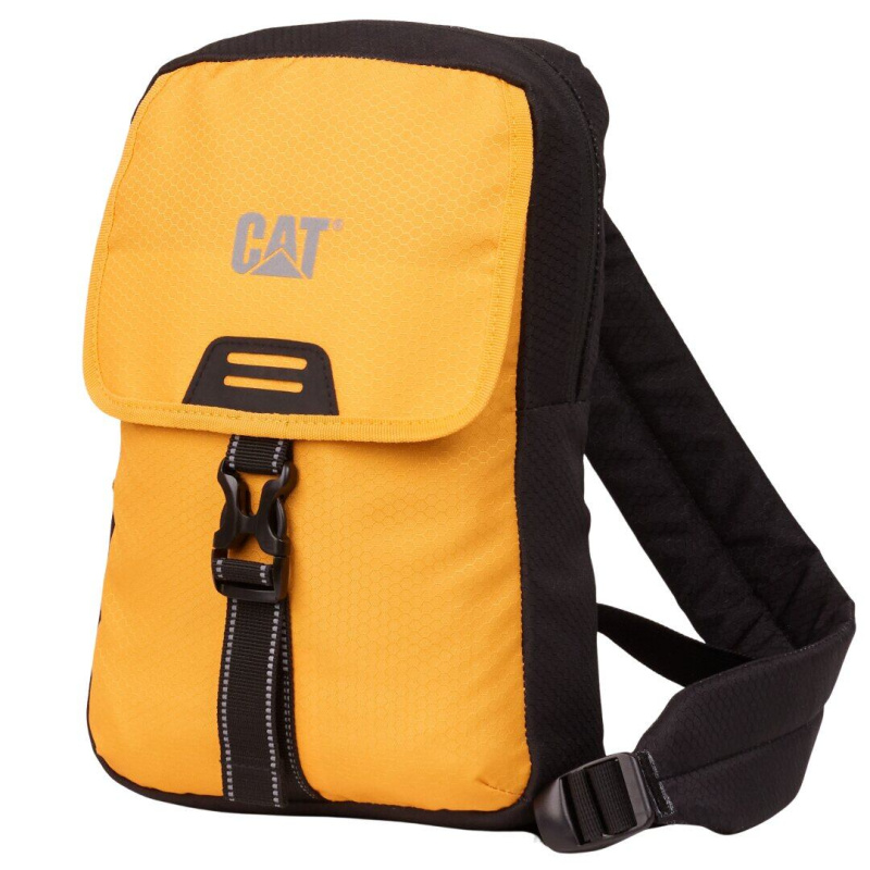 CAT Náprsní taška Urban Mountaineer Ajo Peak - černo žlutá