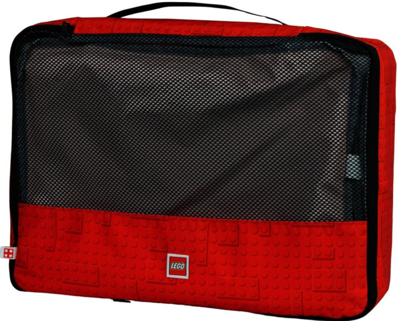 LEGO Brick Dots Red - sada cestovních organizérů, 3 ks