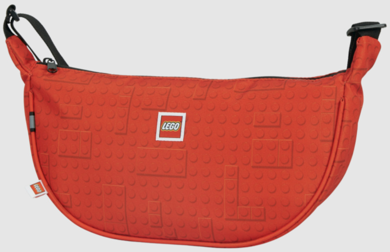 LEGO Brick Dots Red - velká crossbody taška