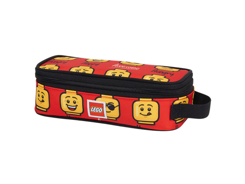 LEGO emojis červené pouzdro na tužky