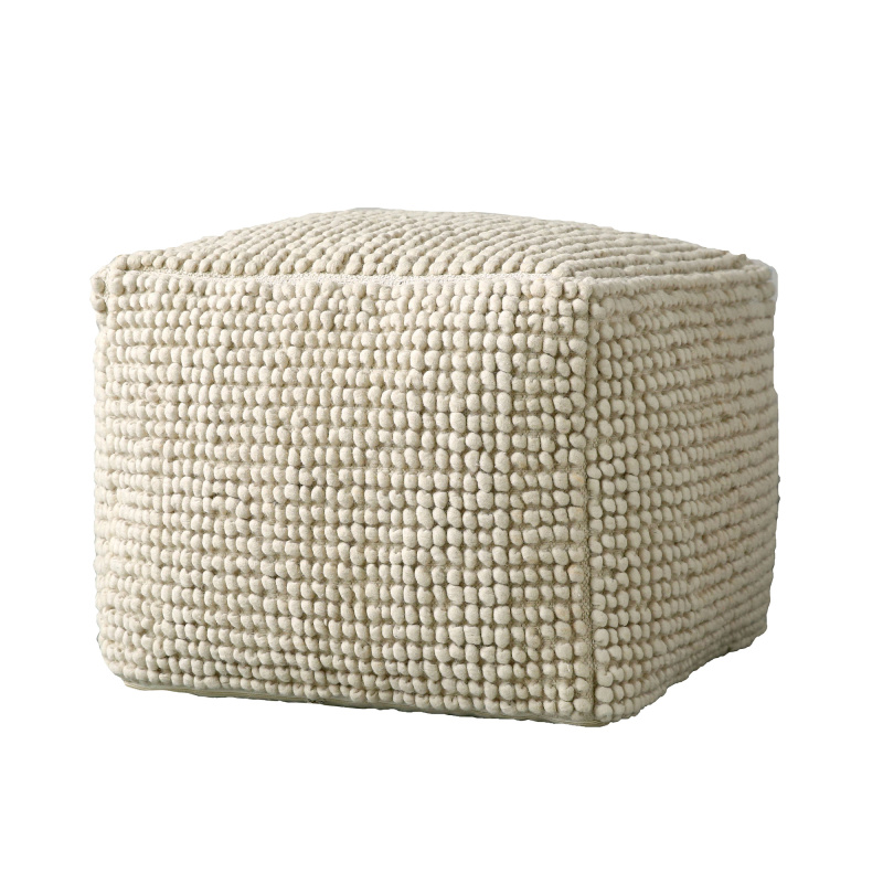 CREATIVE COLLECTION Suna Pouf, Příroda, Vlna