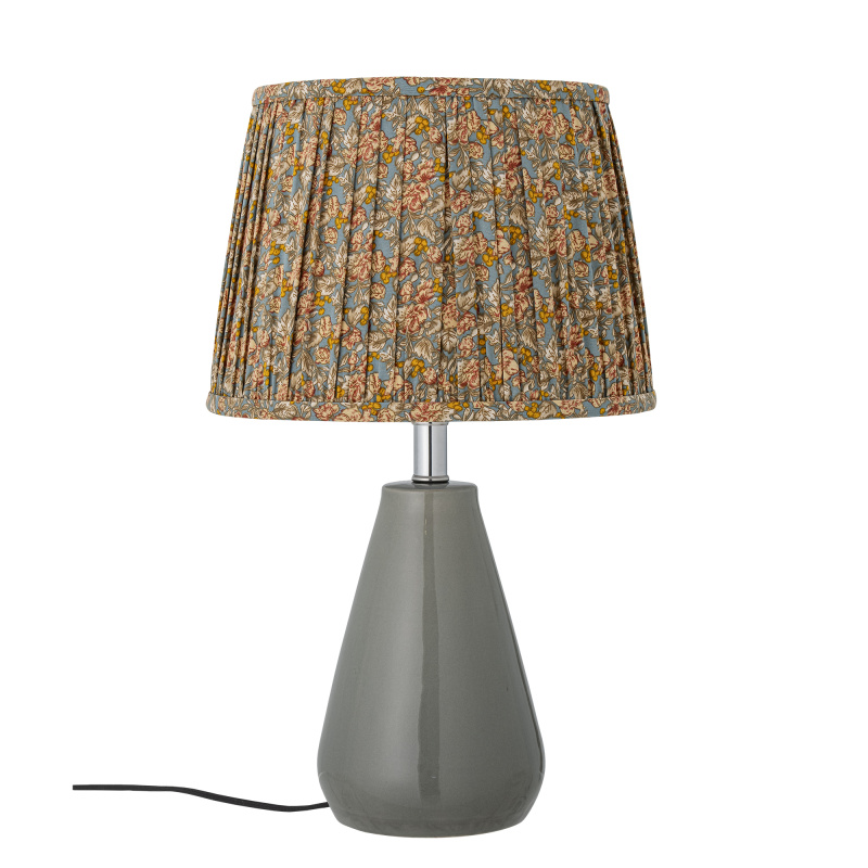 BLOOMINGVILLE Zelená stolní lampa Etty z kameniny 32x52cm