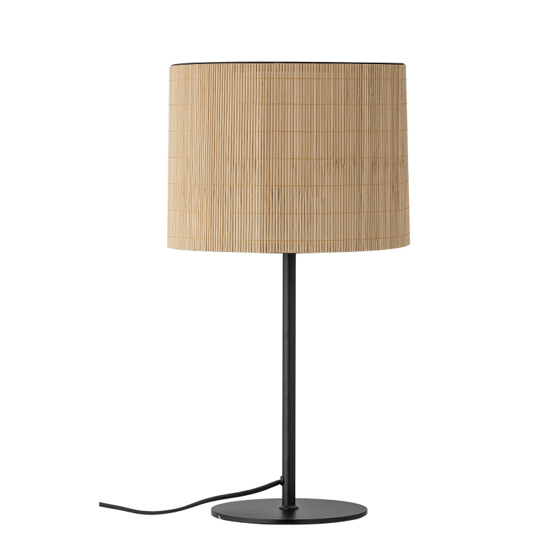 BLOOMINGVILLE Černá stolní lampa Terry kovová