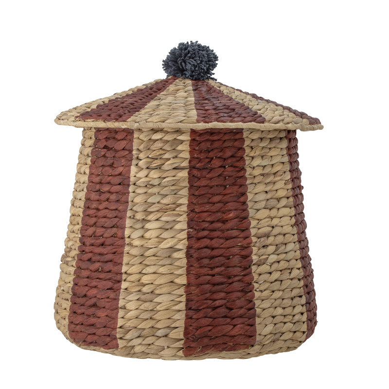 BLOOMINGVILLE MINI Červený košík Birsen s víkem