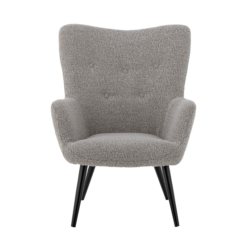 BLOOMINGVILLE Židle Perry Lounge Chair, přírodní, polyester