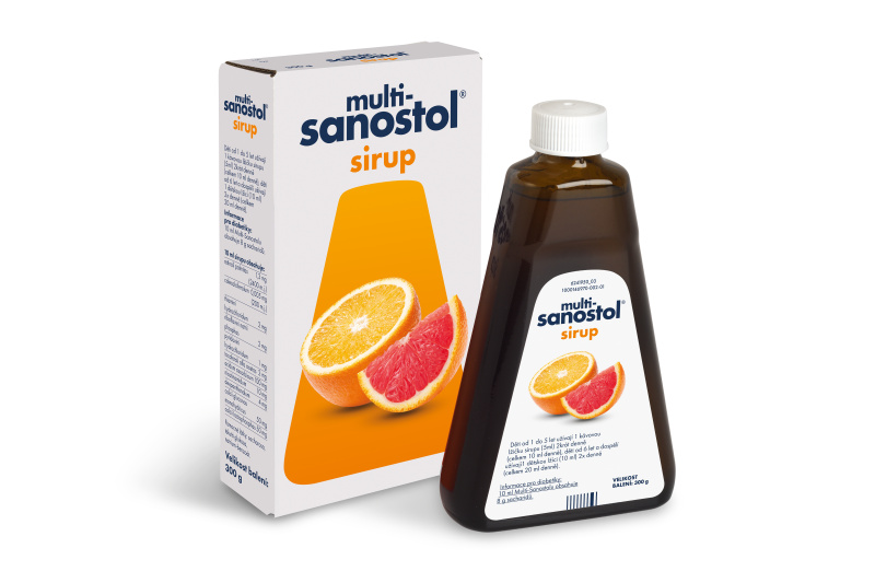 MULTI-SANOSTOL sirup 1X300G