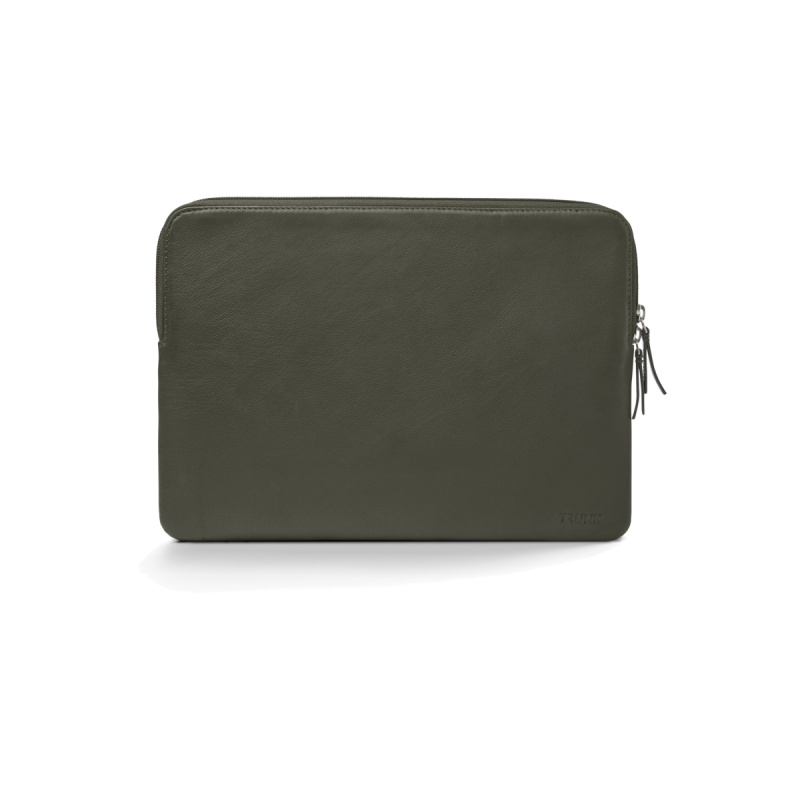 Pouzdro pro MacBook 13" Trunk Leather Sleeve - zelené