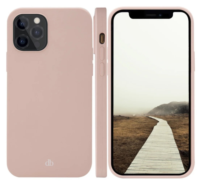 dbramante1928 Greenland kryt pro iPhone 12 PRO MAX - Růžový Písek