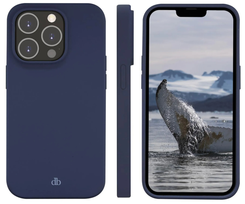 dbramante1928 Greenland kryt pro iPhone 14 Pro - Pacifická modrá