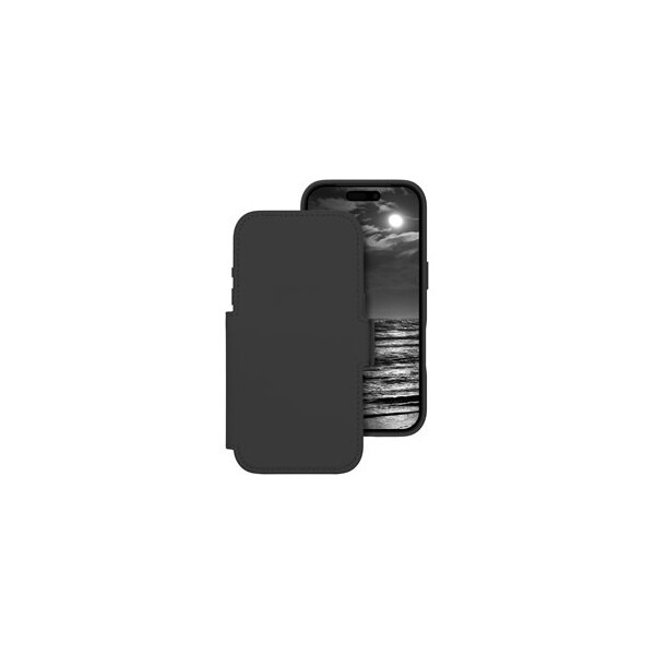 dbramante1928 Lynge ICON MagSafe flip pouzdro iPhone 18 Pro/17 Pro midnight