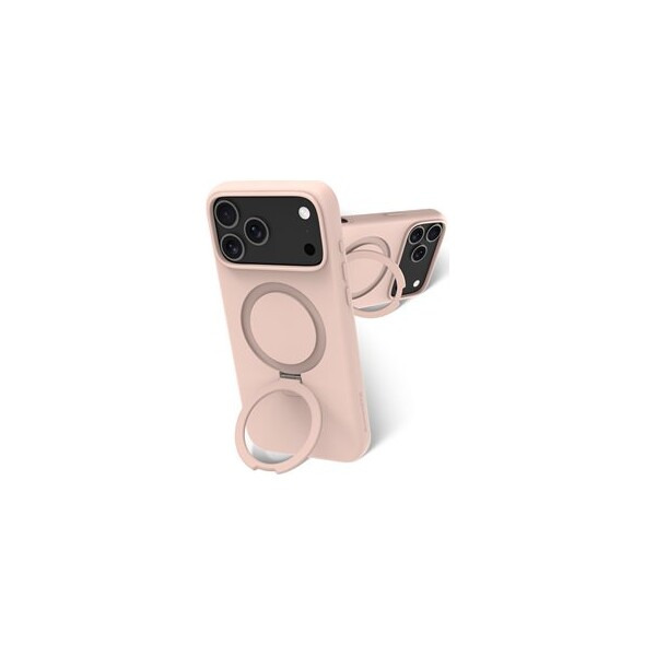 dbramante1928 Roskilde KickStand ICON MagSafe kryt iPhone 18 Pro Max/17 Pro Max pink sand
