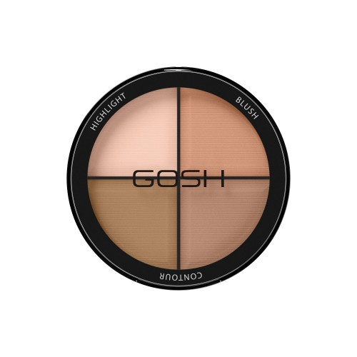Gosh Contour'n Strobe konturovací a rozjasňující paleta odstín 001 Light 15 g