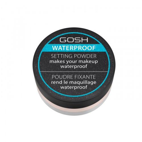 Gosh Waterproof Setting Powder voděodolný fixační pudr odstín 001 Transparent 7 g