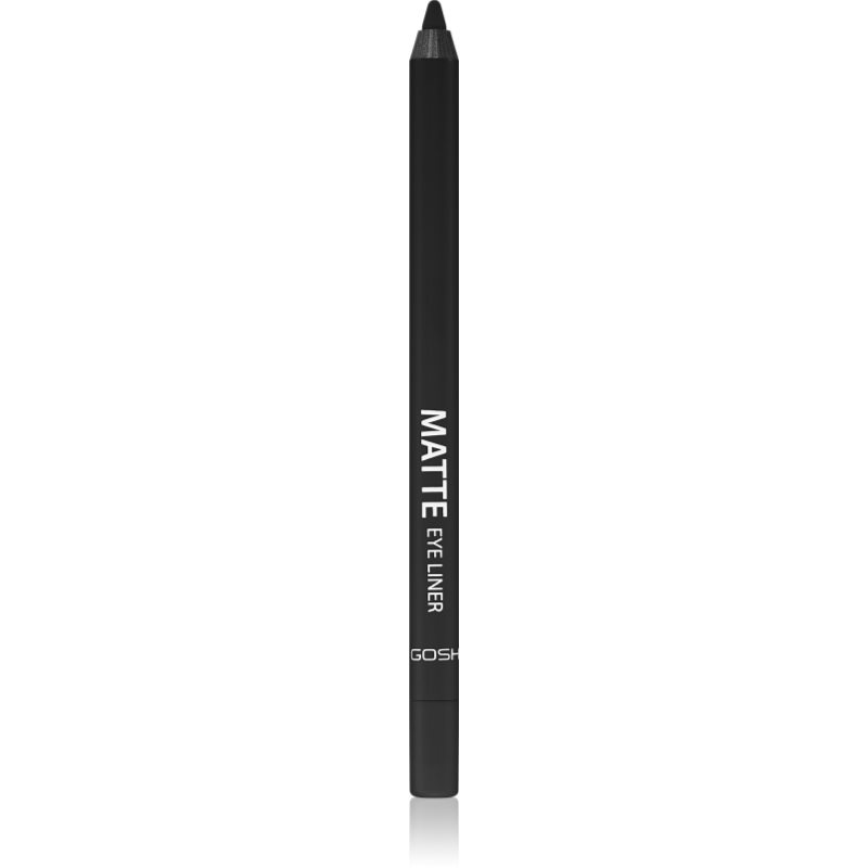 Gosh Matte tužka na oči s matným efektem odstín 002 Black 1.2 g