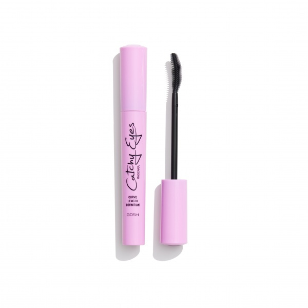 Gosh Catchy Eyes Allergy Certified objemová řasenka pro citlivé oči odstín 001 Black 8 ml