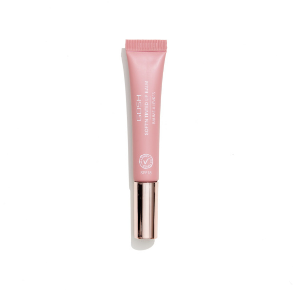 Gosh Soft`n Tinted tónující balzám na rty SPF 15 odstín Vintage Rose 8 ml