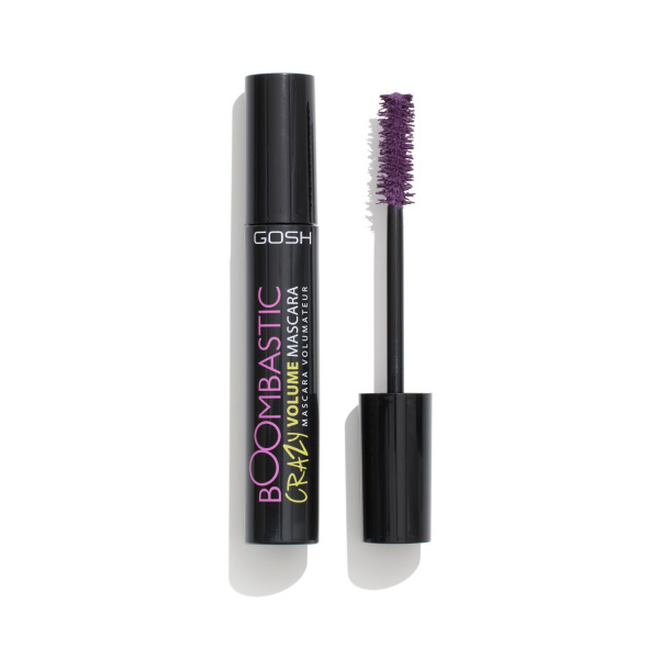 Gosh Boombastic řasenka pro objem a natočení řas odstín 006 Dusty Violet 13 ml