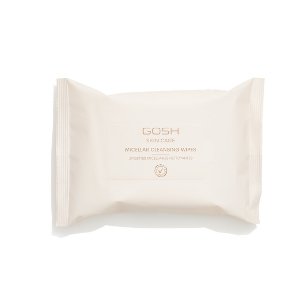 Gosh Skin Care Micellar čisticí a odličovací ubrousky 25 ks