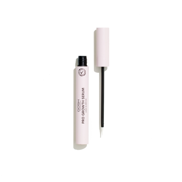 Gosh PRO Growth Serum veganské růstové sérum pro řasy a obočí odstín Transparent 8 ml