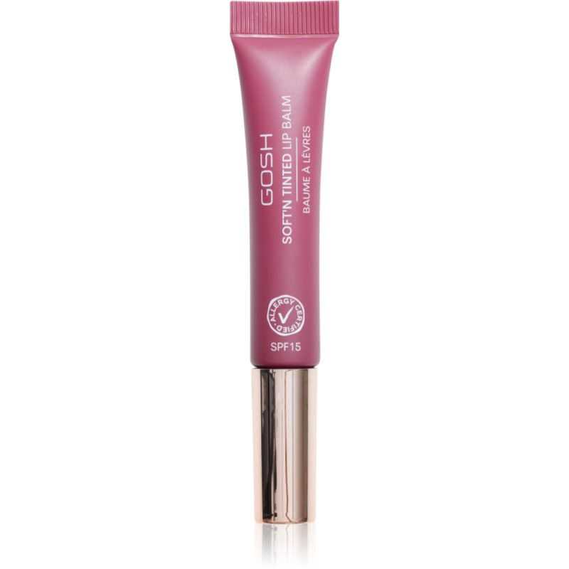 Gosh Soft`n Tinted tónující balzám na rty SPF 15 odstín Berry 8 ml