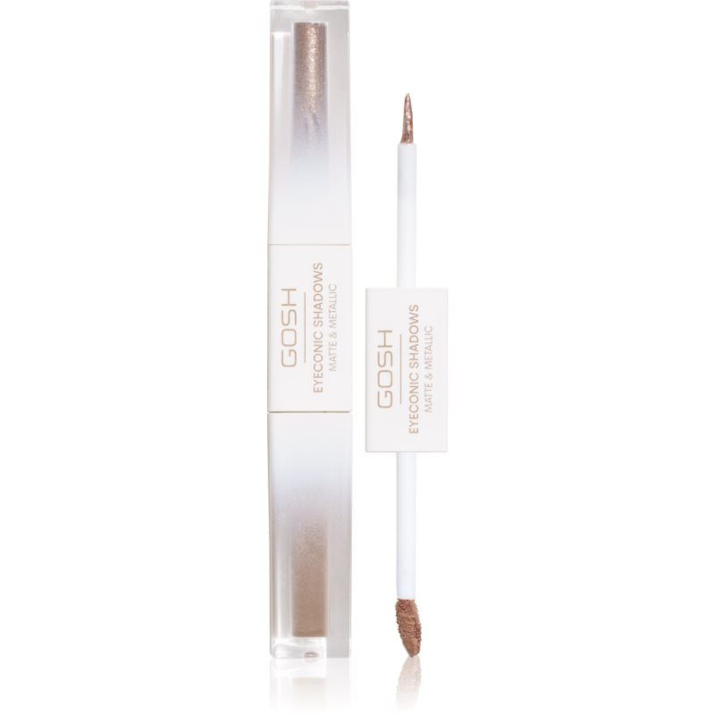 Gosh Eyeconic Shadows tekuté oční stíny 2 v 1 odstín 002 Sassy 1.5 ml