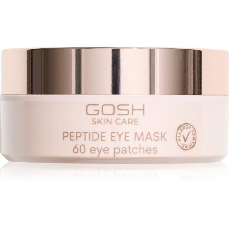 Gosh Skin Care Peptide maska na oční okolí 60 ks