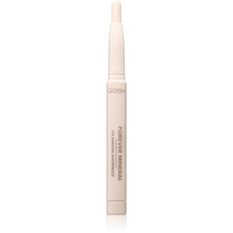 Gosh Forever Mineral Shimmer třpytivé oční stíny v tužce odstín 001 Pearly White 1.4 g