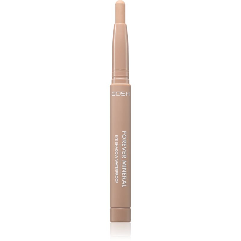 Gosh Forever Mineral Matte dlouhotrvající oční stíny v tužce odstín 013 Matt Brown 1.4 g