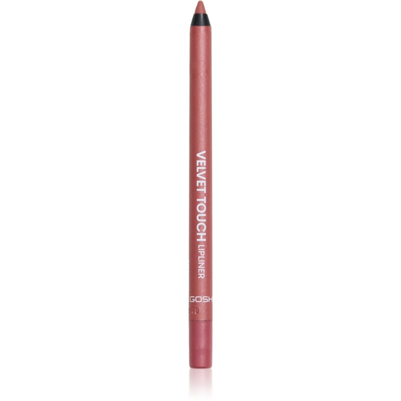 Gosh Velvet Touch voděodolná tužka na rty odstín 010 Summer Tan 1.2 g