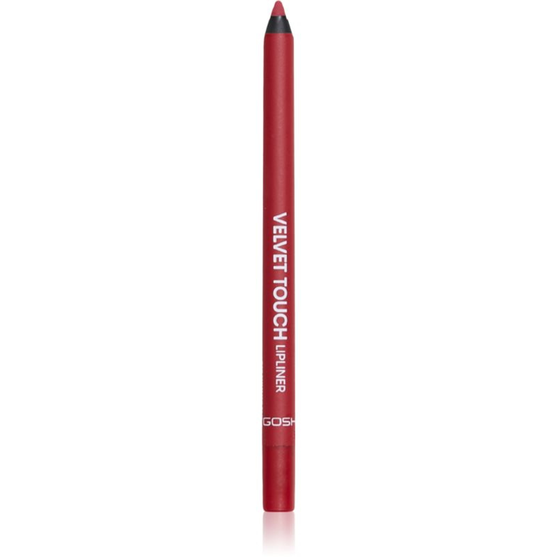 Gosh Velvet Touch voděodolná tužka na rty odstín 015 Cherry 1.2 g