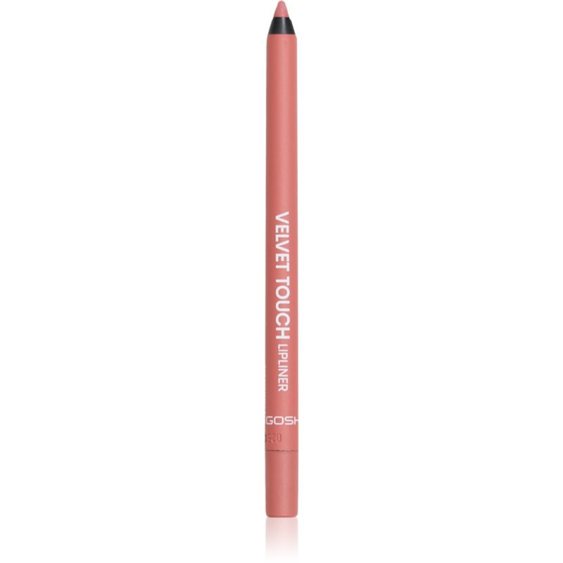 Gosh Velvet Touch voděodolná tužka na rty odstín 003 Lip Blush 1.2 g