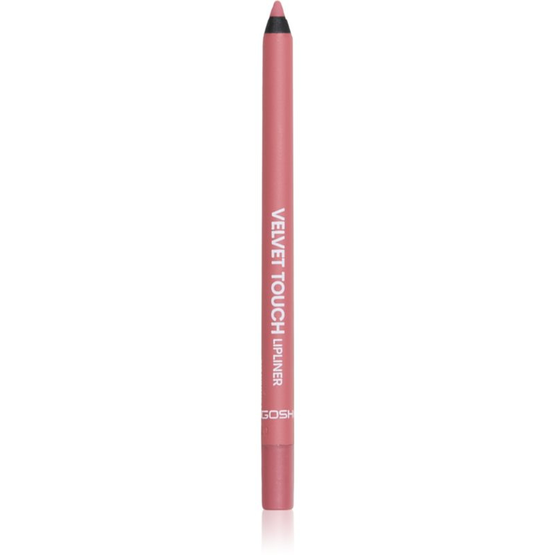 Gosh Velvet Touch voděodolná tužka na rty odstín 008 Shy Plum 1.2 g