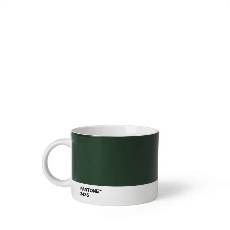 PANTONE Hrnek na čaj - Dark Green 3435