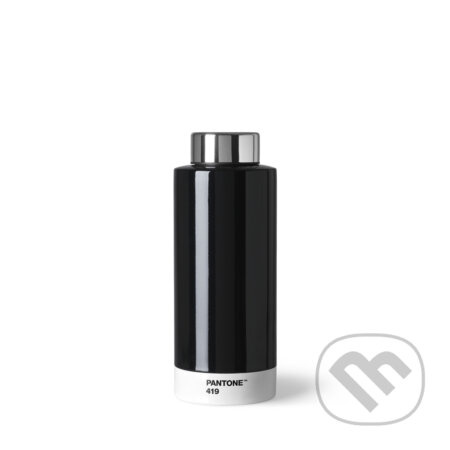 PANTONE Fľaša Steel 0,63l - Black 419