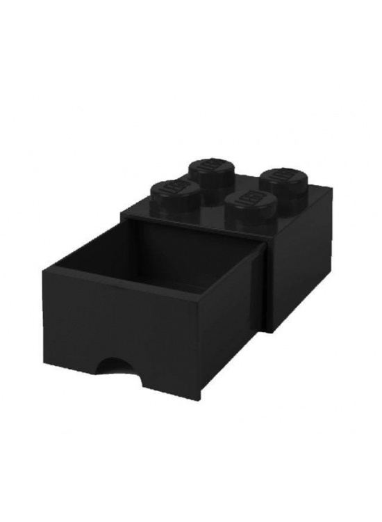 Úložný box LEGO s šuplíkem 4 - černý SmartLife s.r.o.