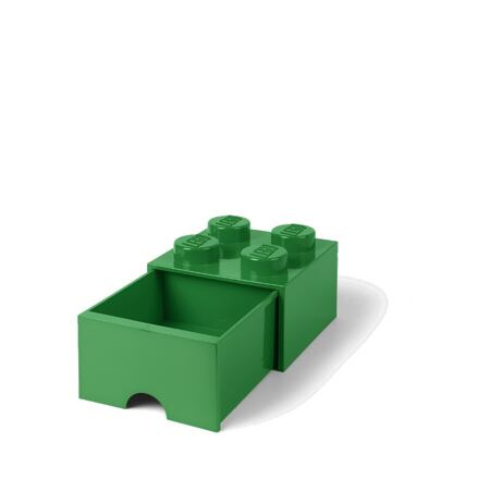 Úložný box LEGO s šuplíkem 4 - tmavě zelený SmartLife s.r.o.
