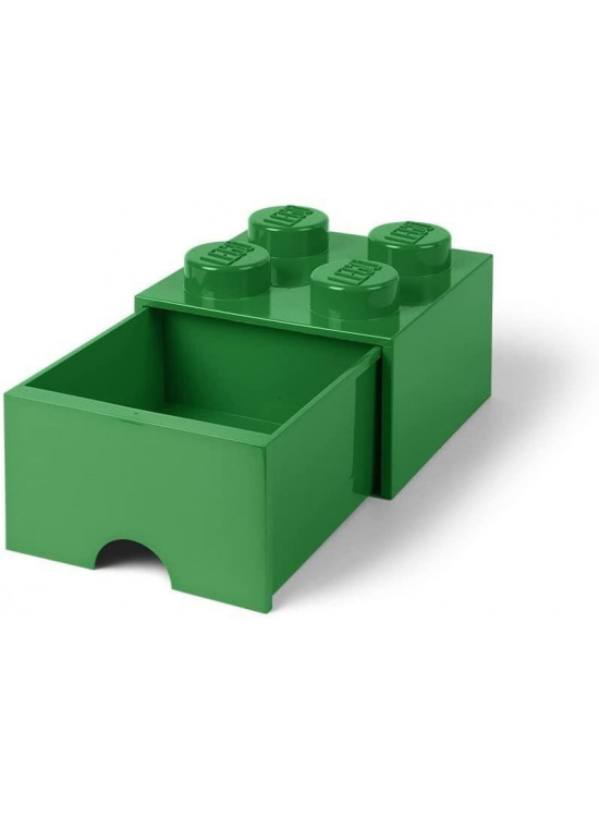 Úložný box LEGO s šuplíkem 4 - tmavě zelený SmartLife s.r.o.