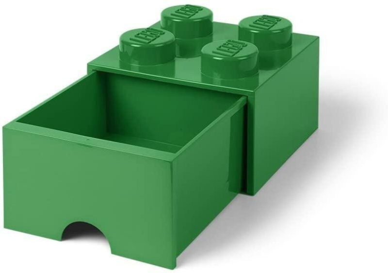 Úložný box LEGO s šuplíkem 4 - tmavě zelený SmartLife s.r.o.