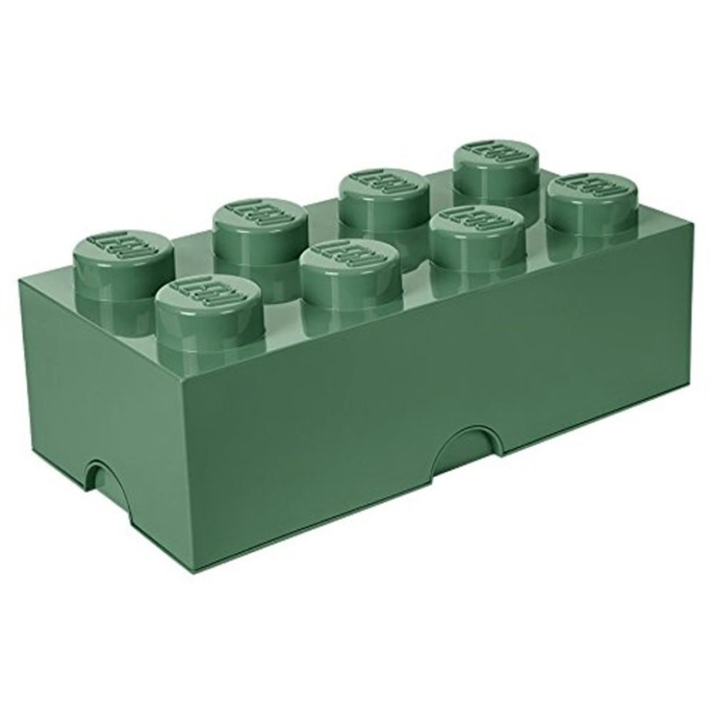 LEGO® Úložný box 25 x 50 x 18 cm Army zelená
