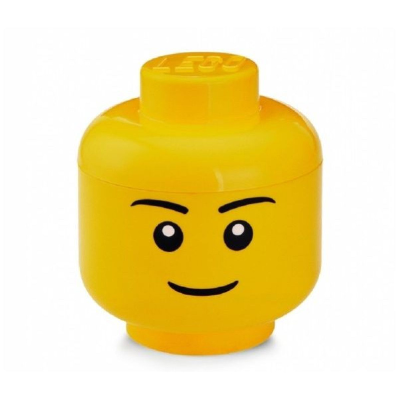 Lego úložná hlava (velikost S) - chlapec