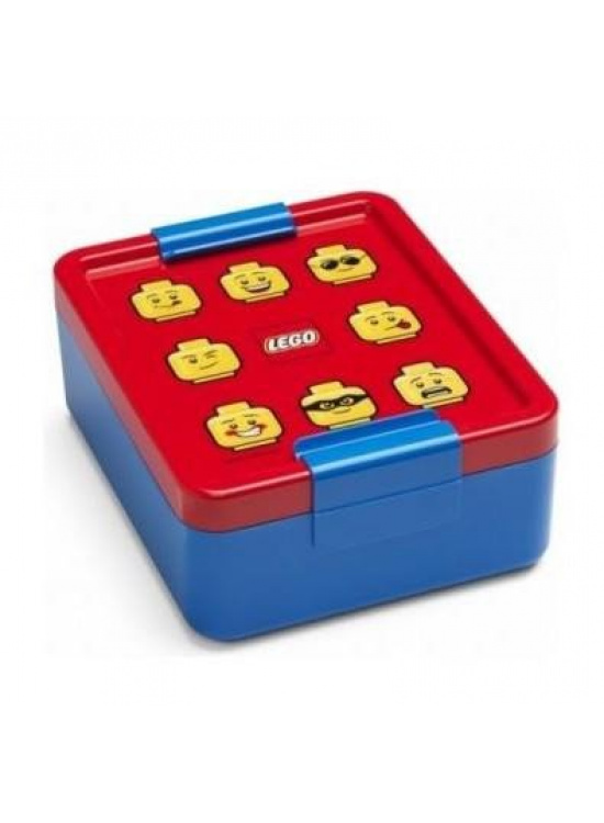 LEGO ICONIC Classic box na svačinu - červená/modrá