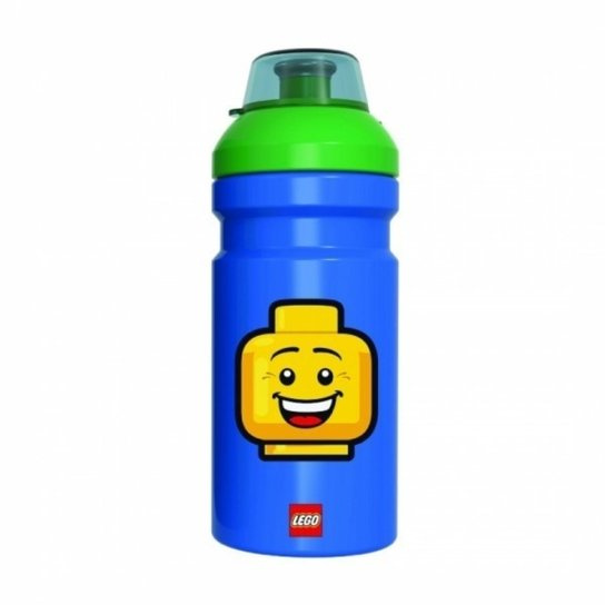 LEGO ICONIC Boy láhev na pití transparentní - modrá/zelená