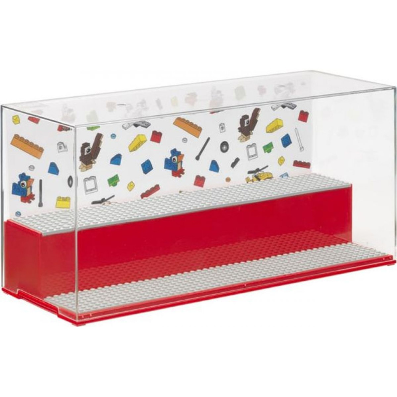LEGO ICONIC herní a sběratelská skříňka - červená