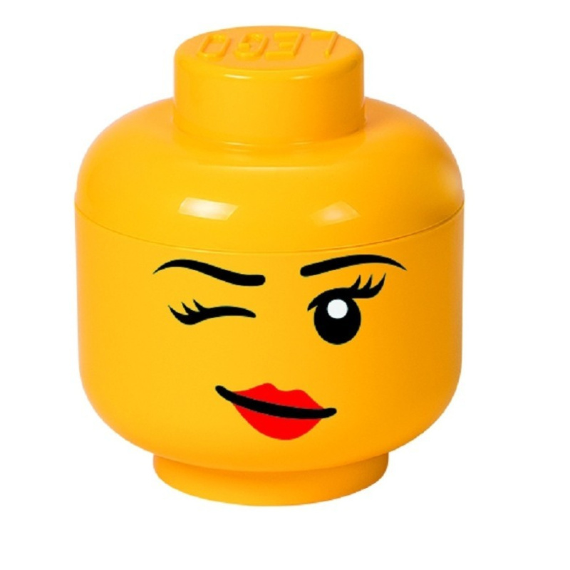 Lego® box hlava whinky (holka) velikost s