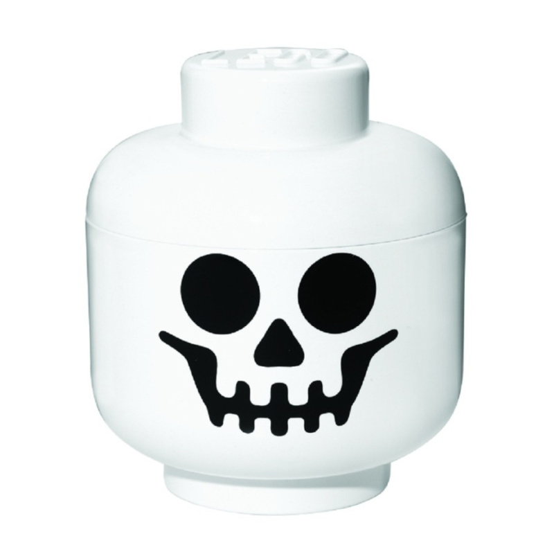 LEGO úložná hlava (velikost L) - kostlivec