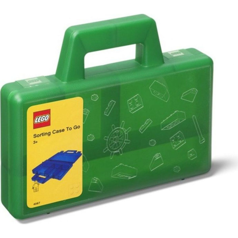 LEGO Úložný box TO-GO - zelený