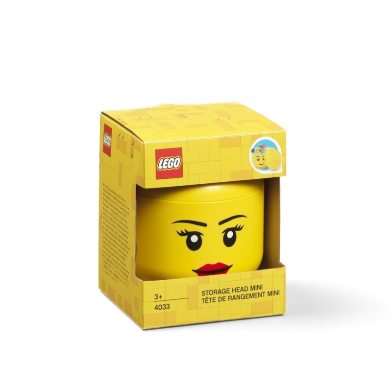 Úložný box LEGO hlava (mini) - dívka SmartLife s.r.o.