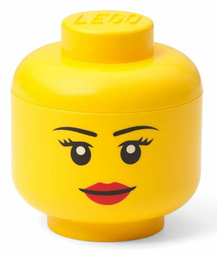 Úložný box LEGO hlava (mini) - dívka SmartLife s.r.o.