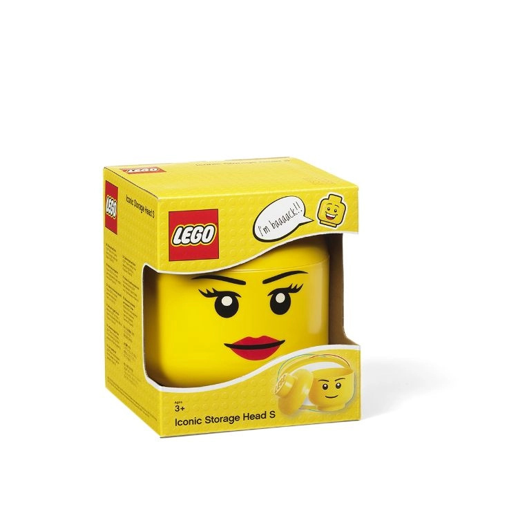 Úložný box LEGO hlava (mini) - dívka SmartLife s.r.o.