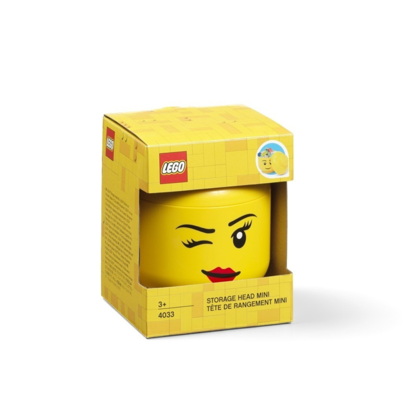 Úložný box LEGO hlava (mini) - whinky SmartLife s.r.o.